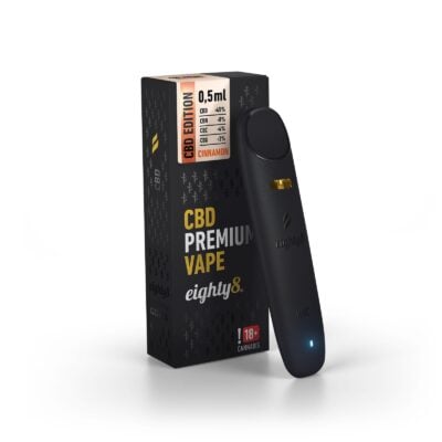 Eighty8 CBD Vape Cinnamon - East Smoke