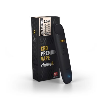 Eighty8 CBD Vape Strawberry Banana - East Smoke