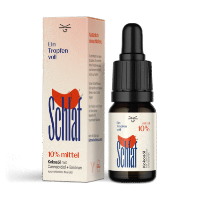 Ein Tropfen voll Schlaf CBD Öl 10% - Grinsekatzen