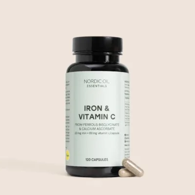 Eisen und Vitamin C Kapseln - Nordic Oil