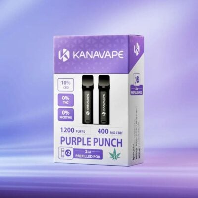 Elfbar CBD Pods Purple Punch mit 10 Prozent CBD - CBD040