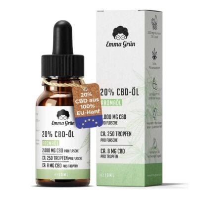 Emma Grün CBD Öl 20% - CBDwelt