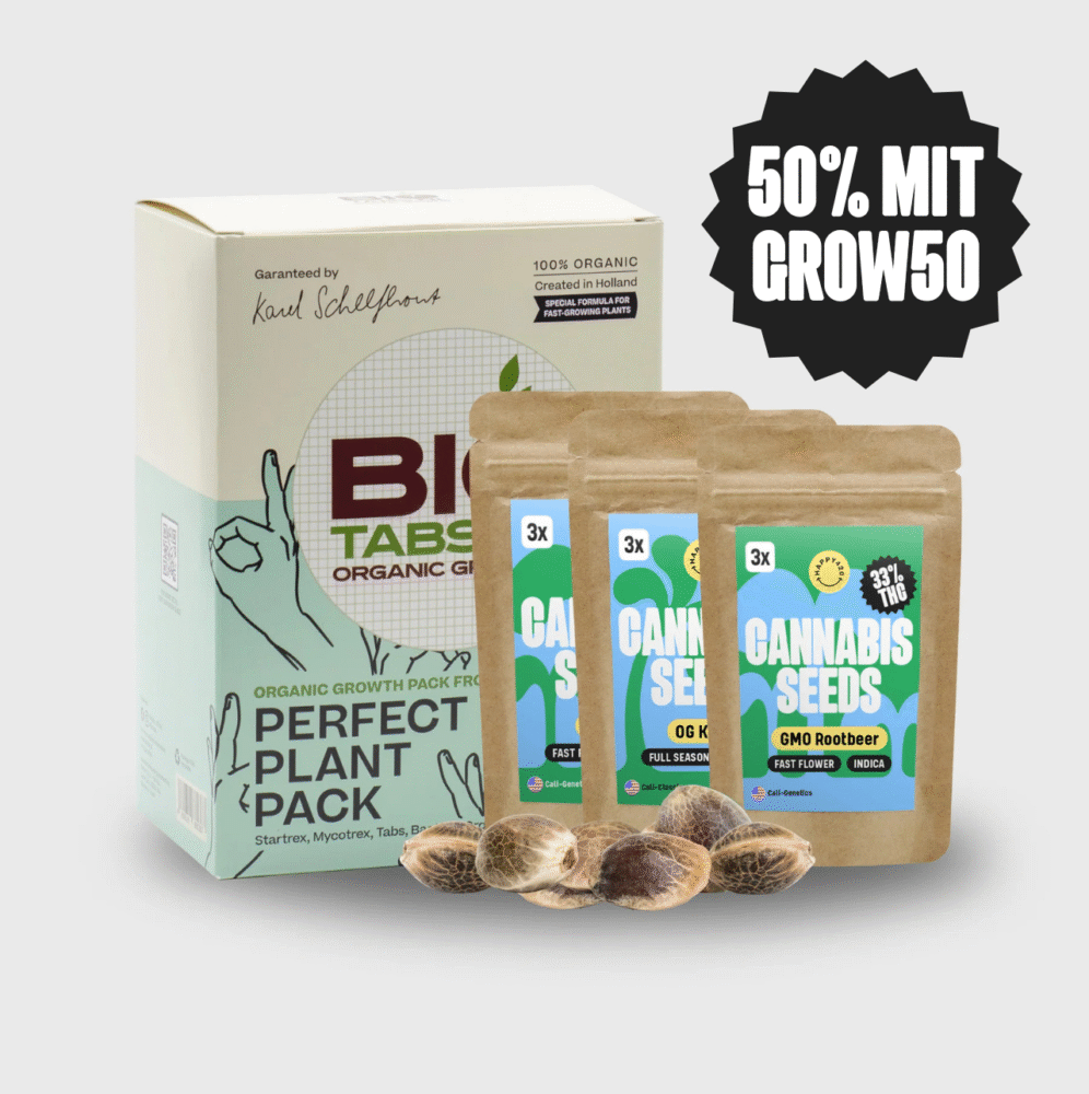 Grow Starter Kit / Dünger + 3x3 Samen - Happy420