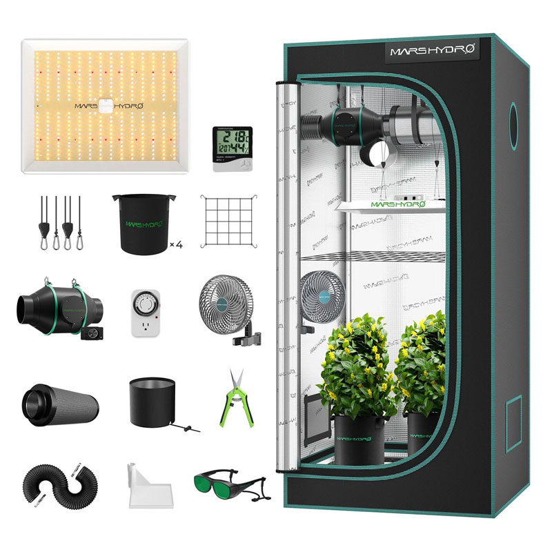 Growbox Komplettset M - Hanfgarten