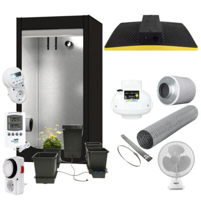 Growbox Komplettset mit Bewässerung 100x100 300W - Grow Guru