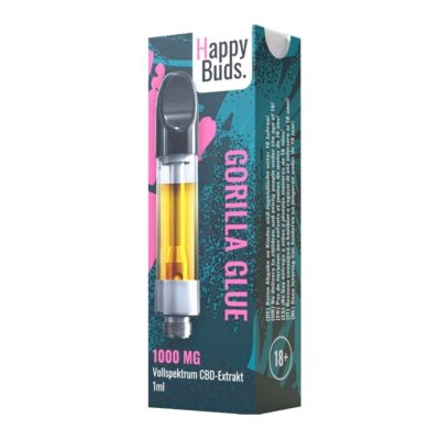 Happy Buds CBD Extraktkartuschen nach Wahl Gorilla Glue - CBDwelt