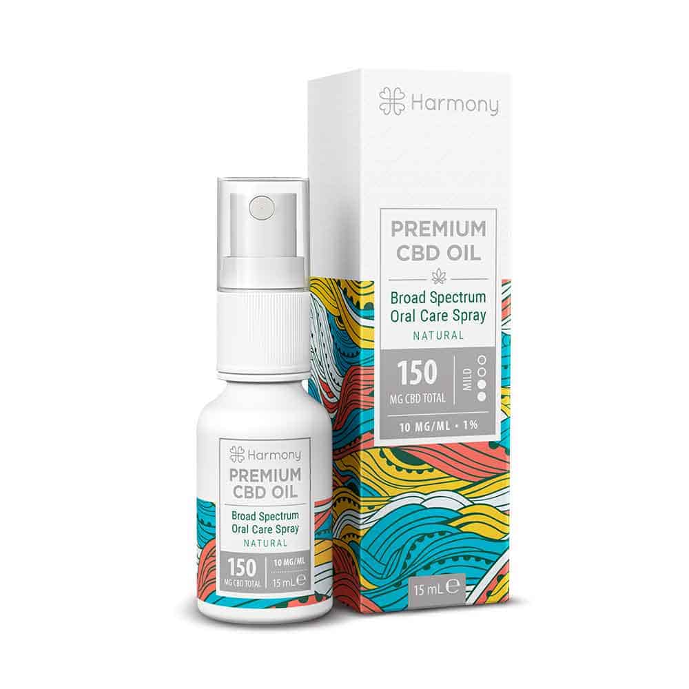 Harmony CBD Spray 1% 150mg Natural/Citrus Natural - CBDwelt
