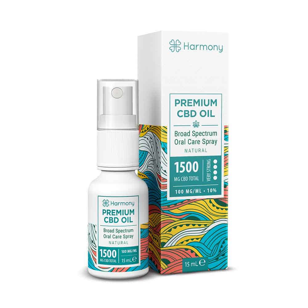 Harmony CBD Spray 10% 1500mg Natural/Citrus Natural - CBDwelt
