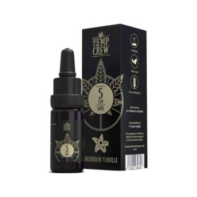 Hemp Crew CBD Öl Bourbon Vanille 5% - CBDwelt