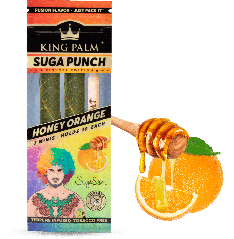 King Palm 2 Mini Rolls Suga Punch Sean O Malley Edition - East Smoke