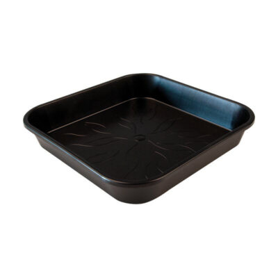 Kunststoff-Topfuntersetzer quadratisch 29x29cm - Grow Guru