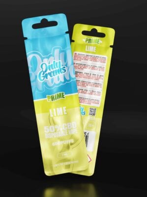 Lime CBD Vape 50% CBD - Only Grams