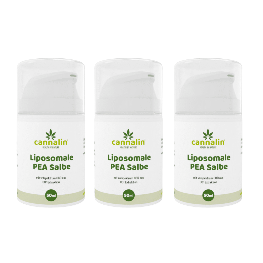 Liposomale PEA Creme 2000mg CBD 3 zum Preis von 2 - Cannalin