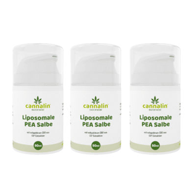 Liposomale PEA Creme 2000mg CBD 3 zum Preis von 2 - Cannalin