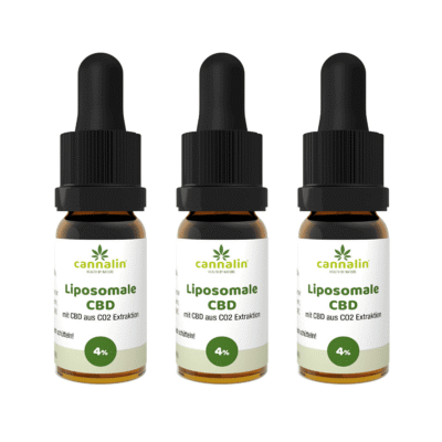 Liposomales CBD 4% Angebot 3 zum Preis von 2 - Cannalin