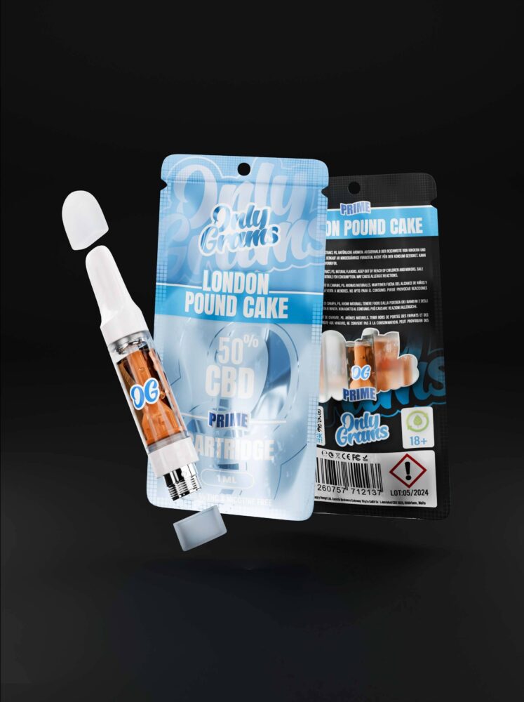 London Pound Cake CBD Kartusche - Only Grams