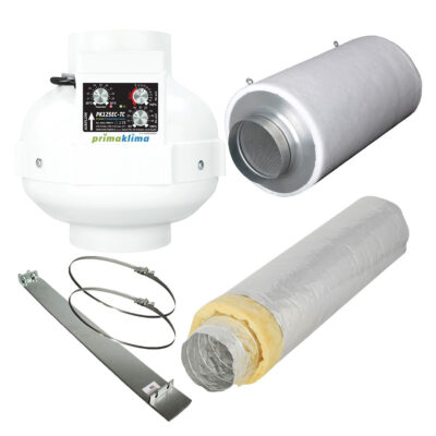 Longlife Abluft-Set 125er Supersilent TC 700 - Grow Guru