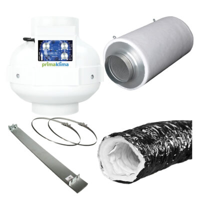 Longlife Abluft-Set 125er Supersilent TC 700 Small - Grow Guru