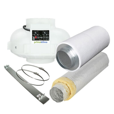 Longlife Abluft-Set 160er TC 800 mit Silent-Schlauch - Grow Guru