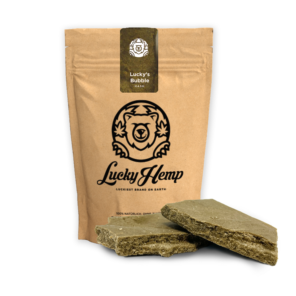 Lucky's Bubble Hash 40% CBD Ökopack - Lucky Hemp
