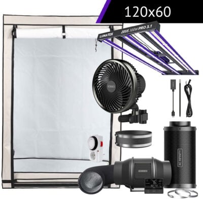 Lumatek & AC Infinity Komplettset M R | 120x60x180 cm | 300 Watt - Grow Guru