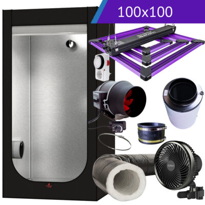 Lumatek & Crescience Komplettset L | 100x100x200 cm | 300 Watt - Grow Guru