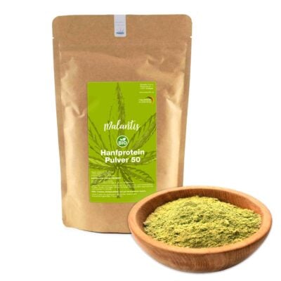 Malantis BIO Hanfprotein Pulver 500g - Malantis