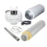 Mini Abluft-Set 100er 420 Supersilent - Grow Guru