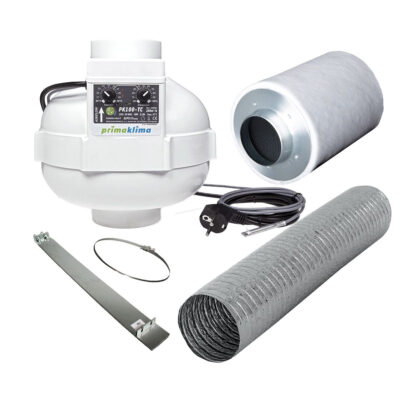 Mini Abluft-Set 100er Eco 280 TC - Grow Guru