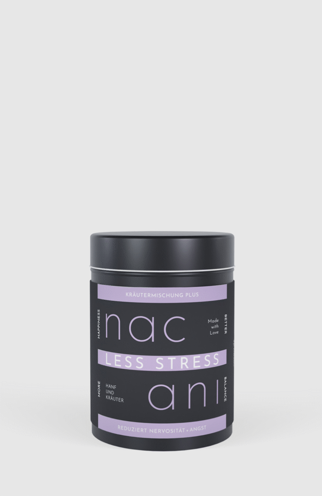 nacani LESS STRESS Kräutermischung CBD PLUS - nacani