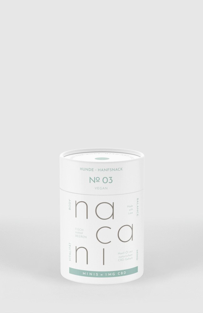 nacani MINIS CBD-Leckerli vegan - nacani