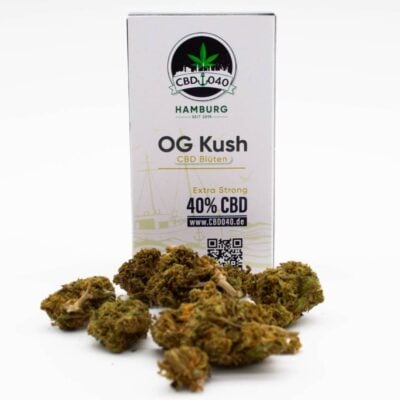OG Kush 040 CBD Blüten Indoor Extra Strong mit 40% CBD - CBD040