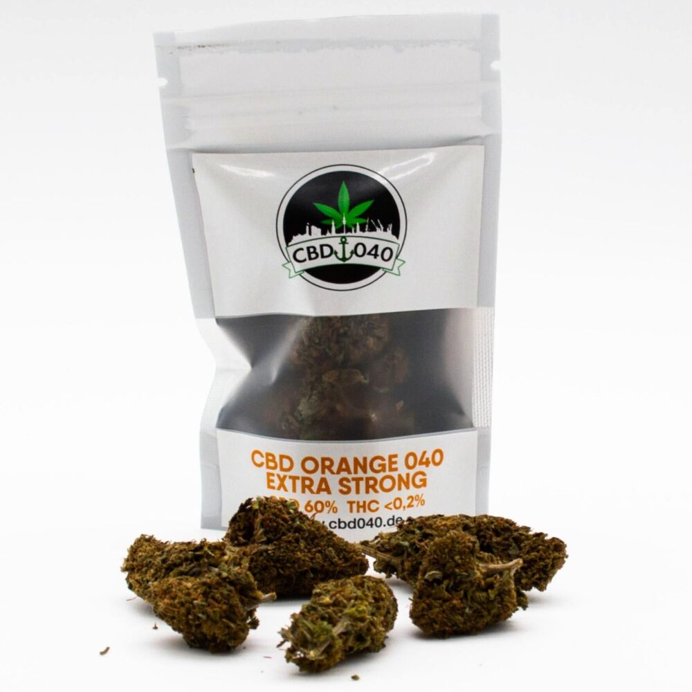 Orange Bud Extra Strong 60% CBD Blüten Indoor - CBD040