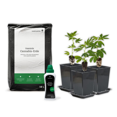 Outdoor-Anbau Rundum Sorglos Paket - Hanfgarten