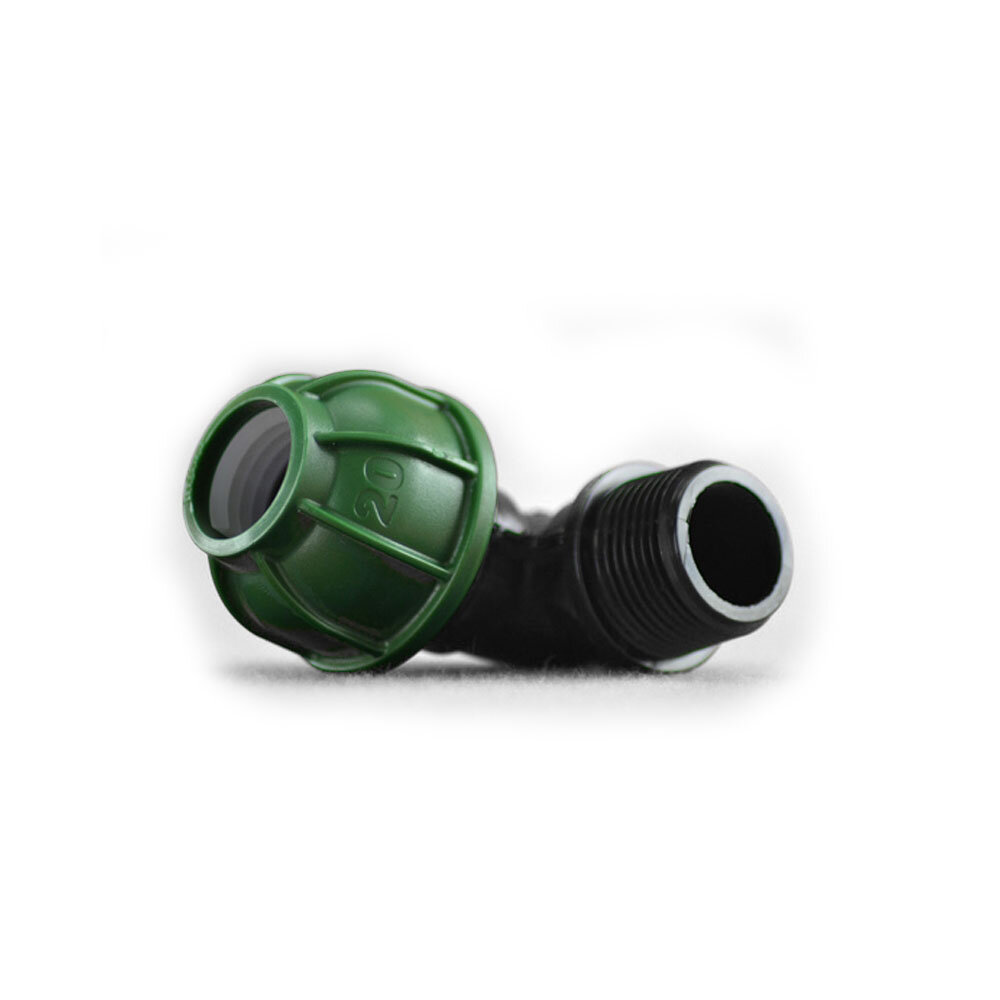 PE Winkel 20mm-3/4" AG Schraub - Happy Grow