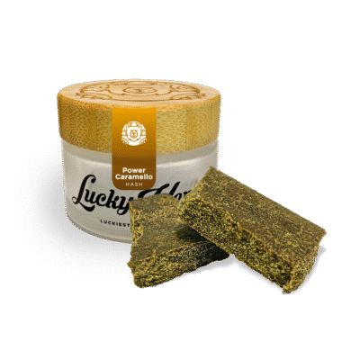Power Caramello 47% CBD Glas - Lucky Hemp