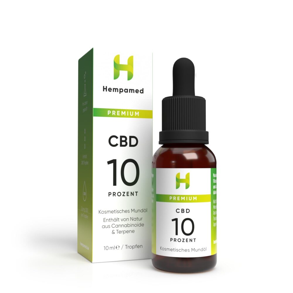 Premium CBD Öl 10% - Hempamed