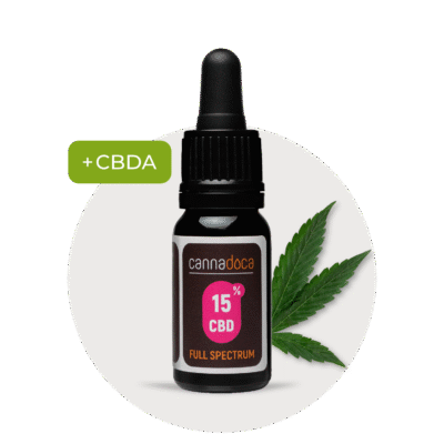 Premium CBD Öl 15% Vollspektrum 10 ml - Cannadoca