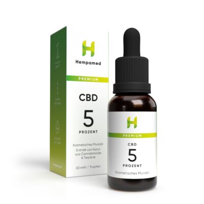 Premium CBD Öl 5% 30 ml - Hempamed