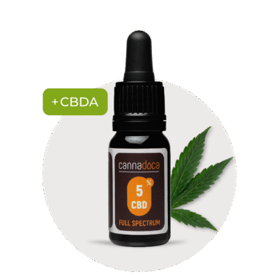 Premium CBD Öl 5% Vollspektrum 10 ml - Cannadoca