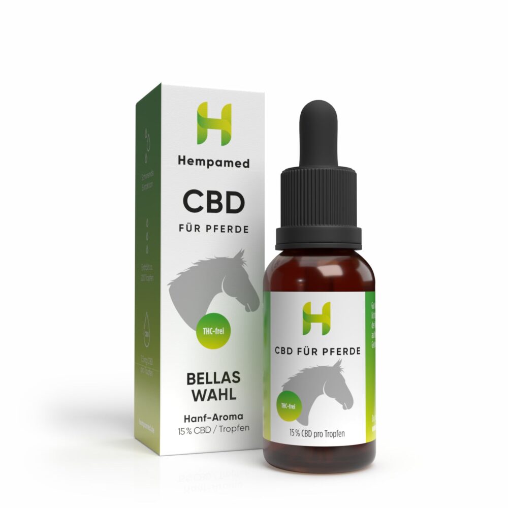 Premium CBD Öl für Pferde 15% - Hempamed