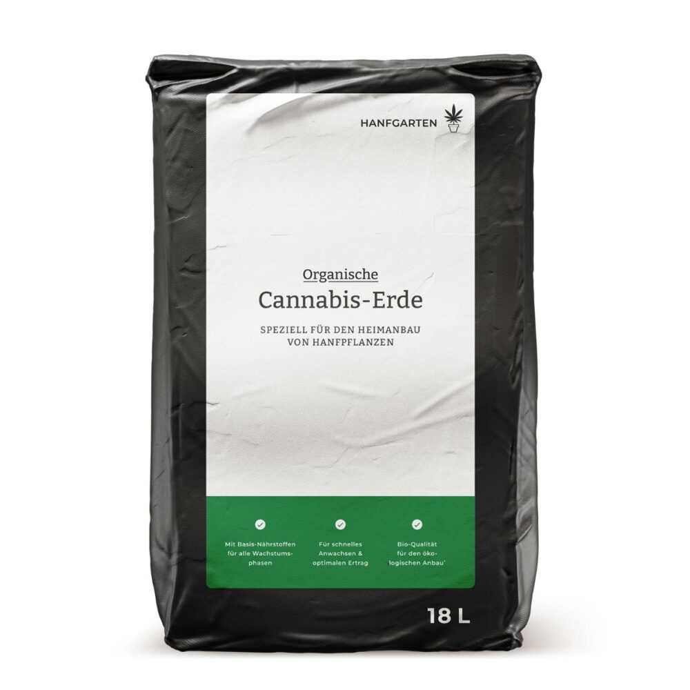 Premium Super-Grow BIO Cannabis Erde Organisch - Hanfgarten