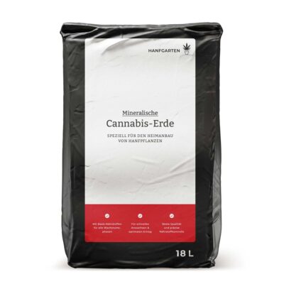 Premium Super-Grow Cannabis Erde Mineralisch - Hanfgarten
