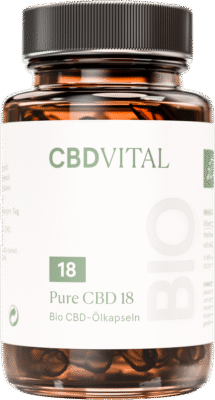 PURE BIO CBD 18 10% Kapseln - CBD Vital