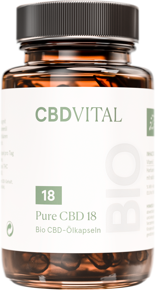 PURE BIO CBD 18 10% Kapseln - CBD Vital