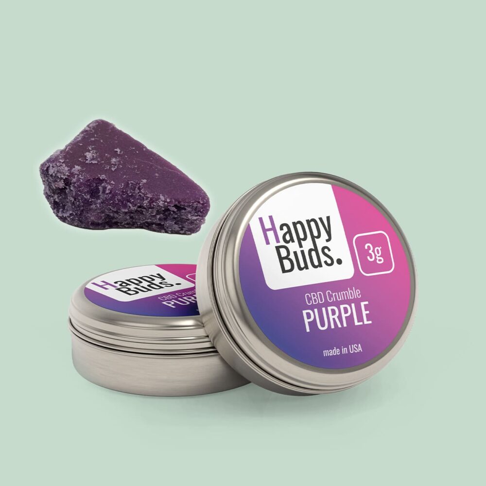 Purple Crumble 3g - HappyBuds