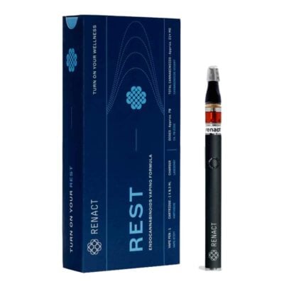 Renact CBD Vape Pen + Extraktkartusche Rest - CBDwelt