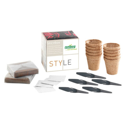 Romberg Spicy Box Anzuchtset für Chili und Paprika - Happy Grow