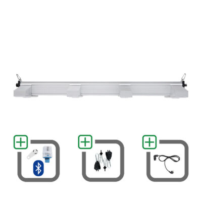 SANlight EVO 4-120 15 265W Sparset mit Bluetooth-Dimmer + Netzkabel + Aufhängung - Grow Guru