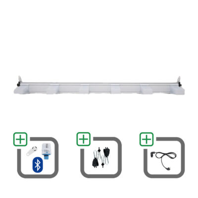 SANlight EVO 6-150 15 400W Sparset mit Bluetooth-Dimmer + Netzkabel + Aufhängung - Grow Guru